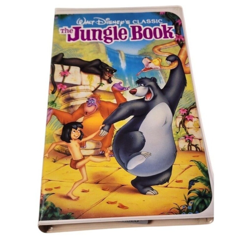 The Jungle Book VHS Tape 1992